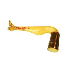 Silver Plate and MOP Pipe Tobacco Tamper