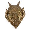 Image 1 : Brass Ashtray with Embossed Devil Face