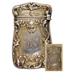 Silver Match Safe, dated 1903, USMA