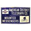 Image 1 : American District Telegraph Porcelain Sign