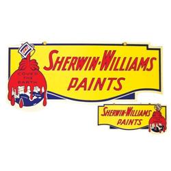 Sherman Williams Paints Porcelain Sign