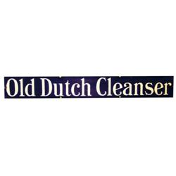 Old Dutch Cleanser Porcelain Sign