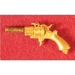 Watch Fob and Key in the shape of a pistol
