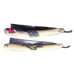 Two Celluloid Handled Straight Razors