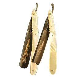 2 Mother of Pearl Handled Straight Razors