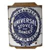 Image 1 : Universal Stoves and Ranges Porcelain Sign