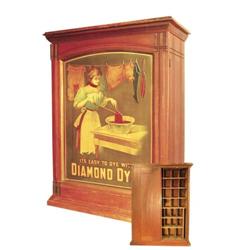 Diamond Dye Cabinet Washer Woman Motif