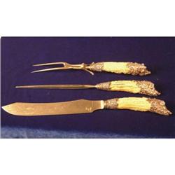 Sterling Silver Gorham Co. Carving Set