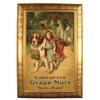 Image 1 : Grape Nuts Self Framed Tin Sign