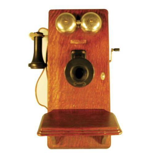 Western Electric Co Wood Wall Telephone
