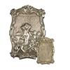 Image 1 : Sterling Silver Match Safe Nude Motif