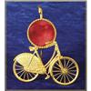 Image 1 : Pocket Watch Display, shape of a bicycle