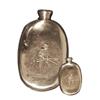 Image 1 : Silver Plate Whiskey Flask
