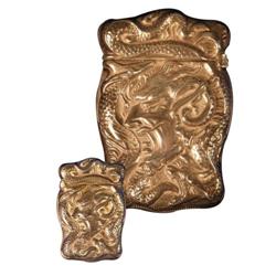 Sterling Silver Match Safe-Devil Motif