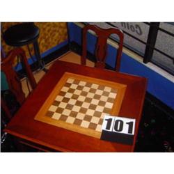 6 in one game table & two chairs