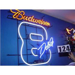Budweiser / #8 Dale Earnhardt Jr.neon wall display 36"H X 18"W