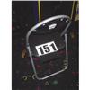 Image 2 : Folding chair caddy with 8 cushioned folding chairs black & pewter
