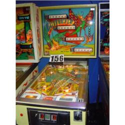 Sonic's Butterfly pinball machine