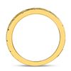 Image 4 : Ruby Diamond Milgrain Stackable Band Ring 1/4 Cttw 10kt Yellow Gold