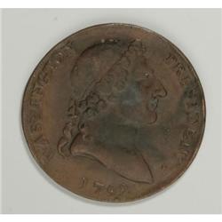 Electrotype of 1792 Washington Roman Head Cent