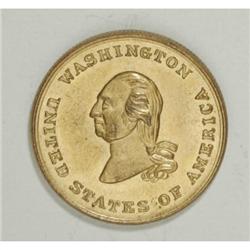 Three Washington Medals With Temperance and Fire