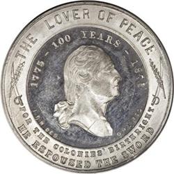 Five 19th Century Washingtonia Medals