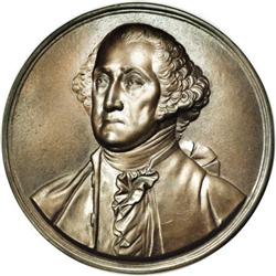 Unlisted Baker Medal, Harzfeld Wash'ton Bust