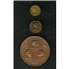 Image 1 : Abraham Lincoln Trio of Medals