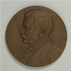 1905 Teddy Roosevelt Inaugural Medal