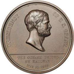 1869 Pacific Railroad Medal