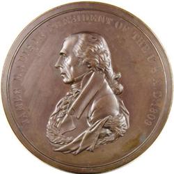 Large, Thick Madison Peace Medal, MS64 NGC