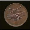 Image 4 : 1841 Tyler Indian Peace Medal, Unc--Corrosion