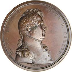 Maj. Gen. Peter Porter Medal, Orig. Die MS63 NGC