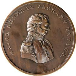 Maj Gen Zachary Taylor Medal MS63 NGC