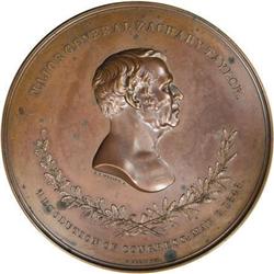90-mm Maj. Gen. Zachary Taylor Medal, MS62 NGC