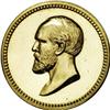 Image 1 : (1882) Lincoln and Garfield Medal