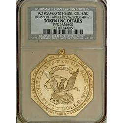 (1950s-1960s) Gilt Bronze Humbert Facsimile With