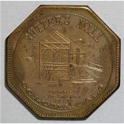 Pair of Uncertified Nevada City Mint Gold Rush