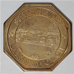 Pair of Uncertified Gold Rush Octagonal