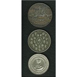 Columbian World's Fair Trio of Medals