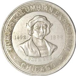 Encased 1893 Admission Ticket for Columbian