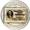 Image 2 : Encased 1893 Admission Ticket for Columbian