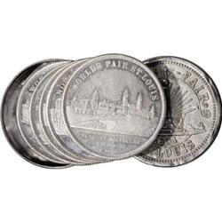 1904 St. Louis World's Fair Box Set of Five