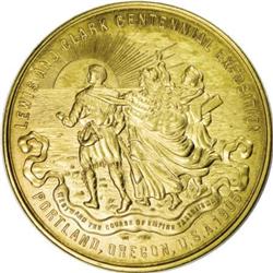 1905 Lewis & Clark Centennial Expo Award Medal