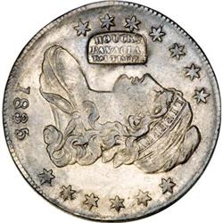 (1836) Counterstamped 1835 Bust Half Dollar