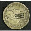 Image 1 : 1905 Barber Quarter Counterstamped "Robeson