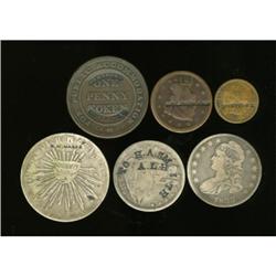 Miscellaneous Counterstamped Coins