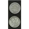 Image 1 : Pair of Counterstamped Morgan Silver Dollars