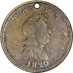 1820 North West Company Token.