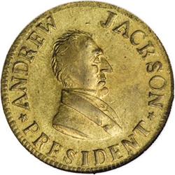 (1834) Andrew Jackson President AU55 NGC